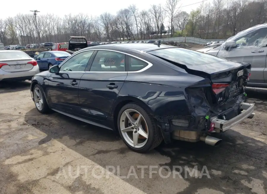 AUDI A5 2018 vin WAUENCF57JA080708 from auto auction Copart