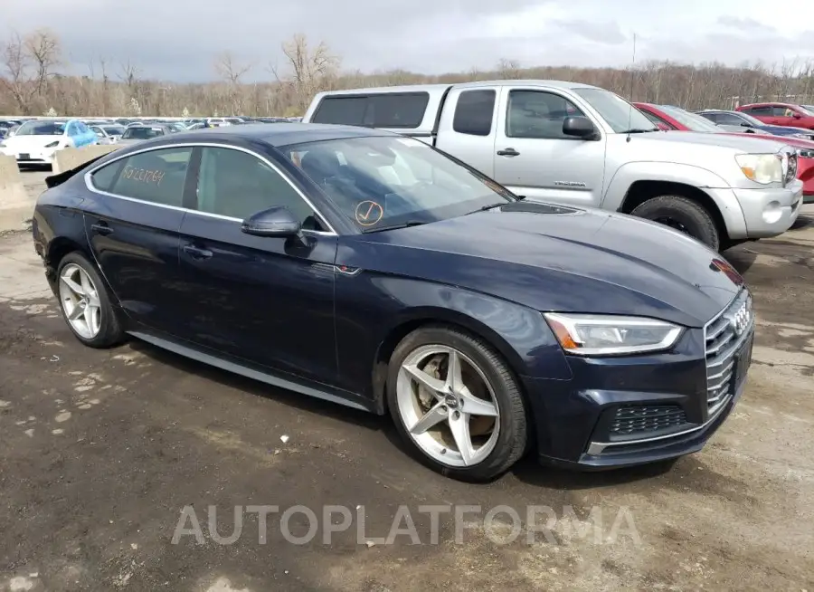 AUDI A5 2018 vin WAUENCF57JA080708 from auto auction Copart