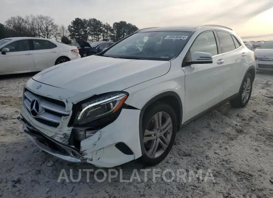 MERCEDES-BENZ GLA 250 2015 vin WDCTG4EB4FJ100951 from auto auction Copart