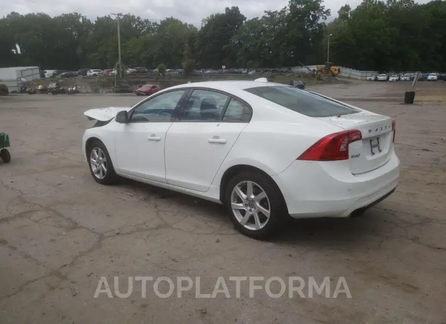 VOLVO S60 2015 vin YV126MFJ6F1343066 from auto auction Copart