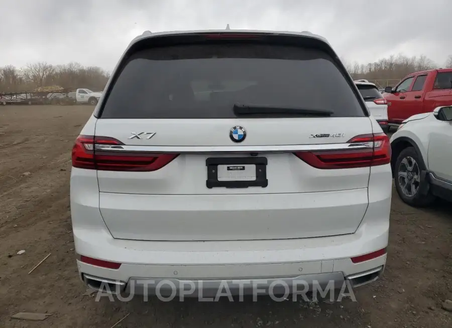 BMW X7 XDRIVE4 2022 vin 5UXCW2C01N9L90255 from auto auction Copart