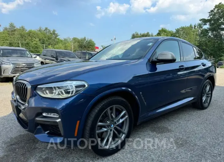 BMW X4 M40I 2019 vin 5UXUJ5C59K9A32741 from auto auction Copart