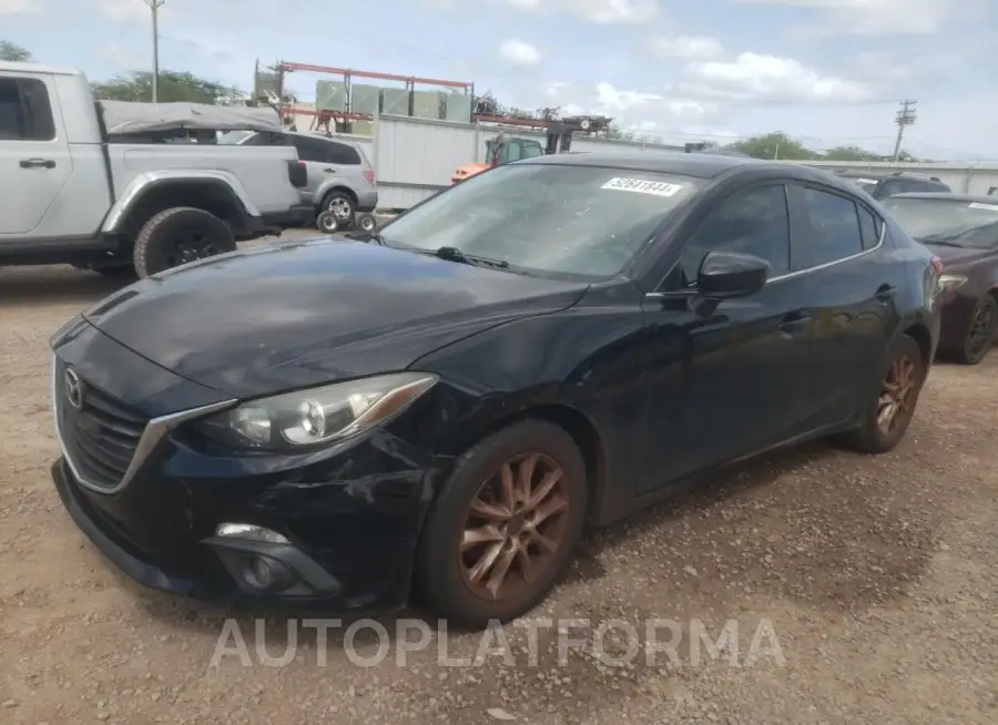 MAZDA 3 GRAND TO 2016 vin JM1BM1X76G1276435 from auto auction Copart