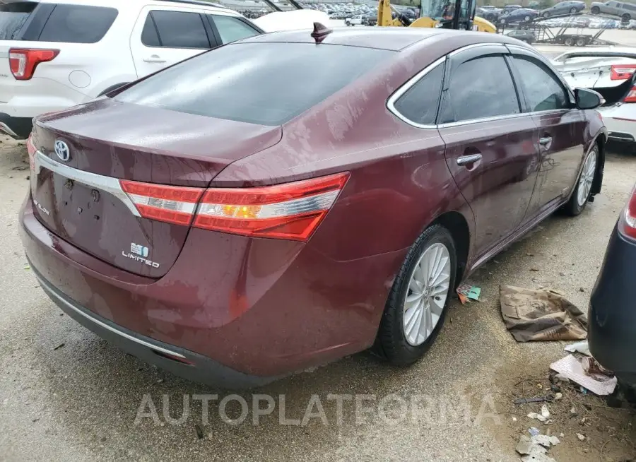 TOYOTA AVALON HYB 2015 vin 4T1BD1EB9FU037462 from auto auction Copart