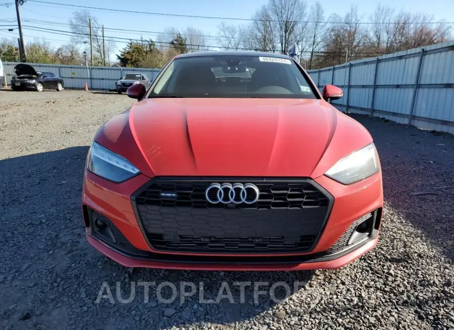 AUDI A5 PREMIUM 2022 vin WAUCBCF51NA016413 from auto auction Copart