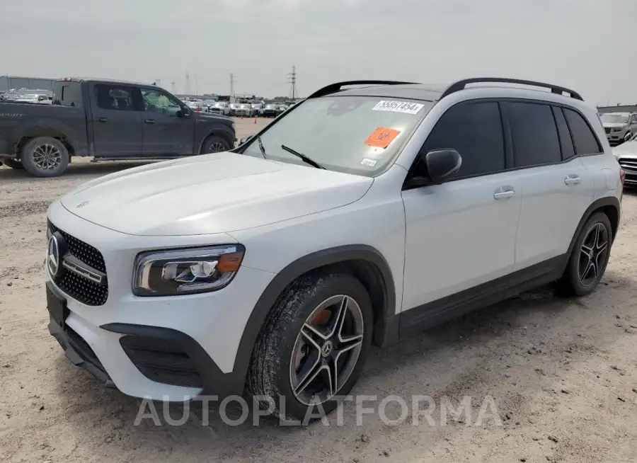 MERCEDES-BENZ GLB 250 2021 vin W1N4M4GB2MW107616 from auto auction Copart