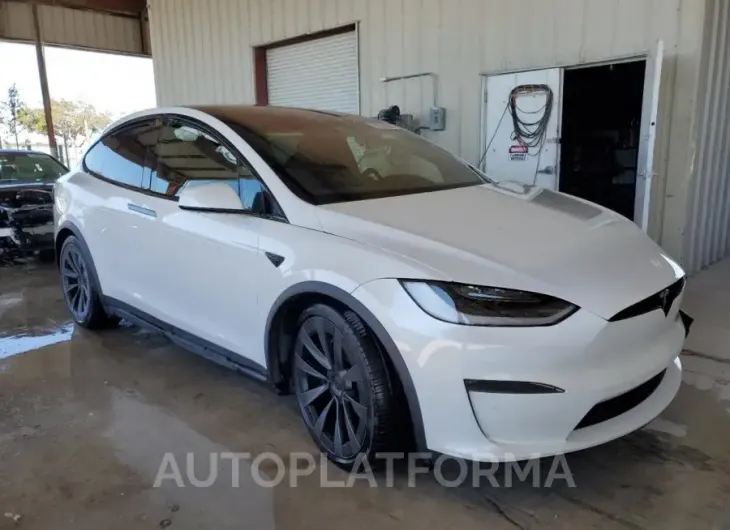 TESLA MODEL X 2022 vin 7SAXCBE55NF361015 from auto auction Copart