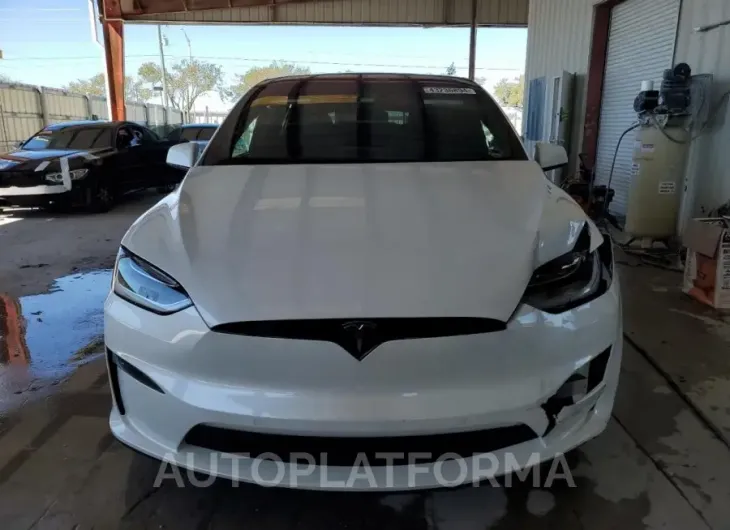 TESLA MODEL X 2022 vin 7SAXCBE55NF361015 from auto auction Copart