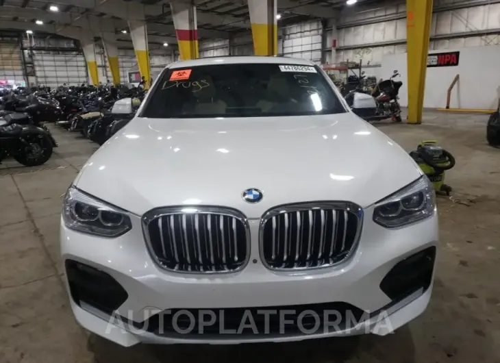 BMW X4 XDRIVE3 2021 vin 5UX2V1C03M9H85421 from auto auction Copart