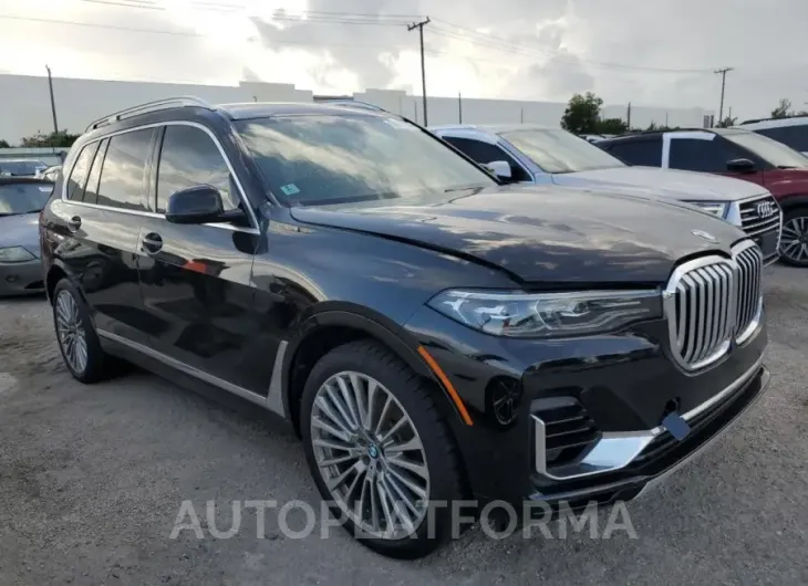 BMW X7 XDRIVE4 2020 vin 5UXCW2C03L9B52519 from auto auction Copart