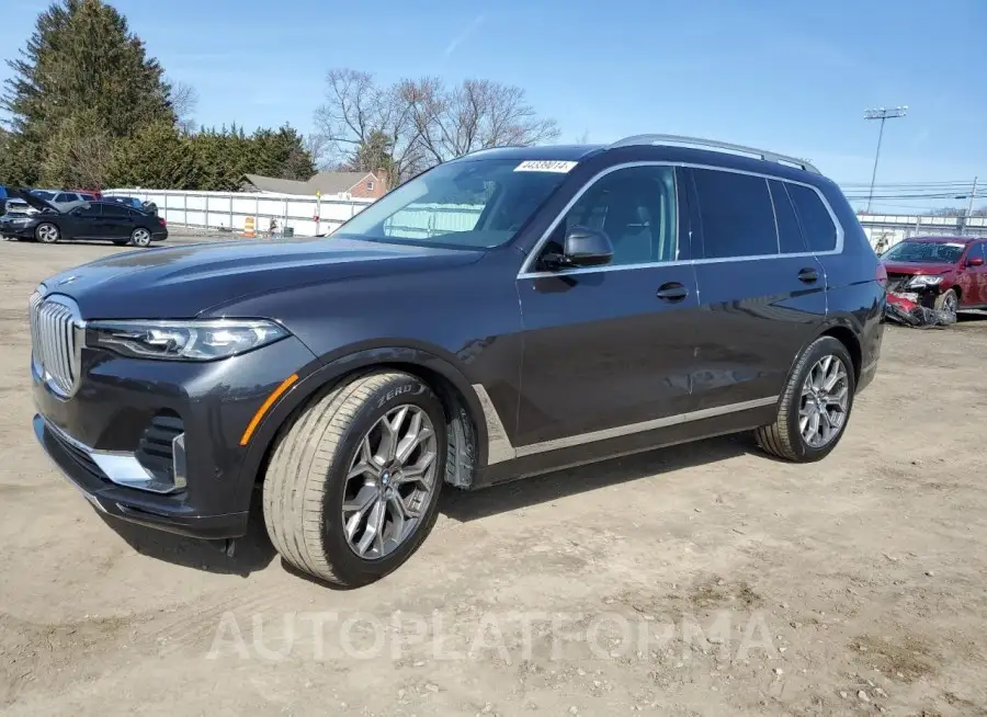 BMW X7 XDRIVE4 2021 vin 5UXCW2C06M9G74515 from auto auction Copart