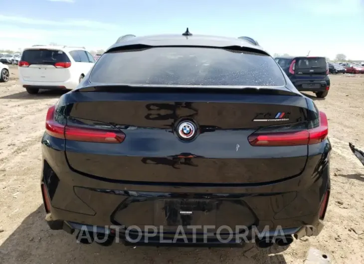 BMW X4 M 2022 vin 5YM23EC01N9M75627 from auto auction Copart