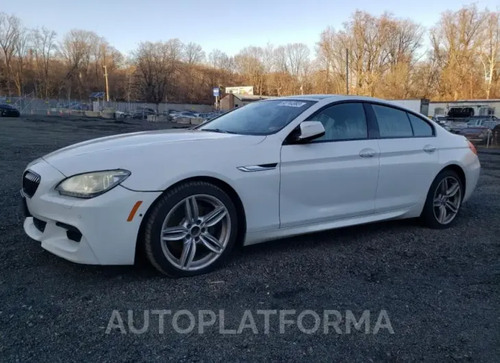 BMW 640 XI GRA 2015 vin WBA6B8C52FD453870 from auto auction Copart