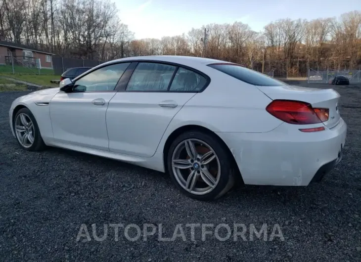 BMW 640 XI GRA 2015 vin WBA6B8C52FD453870 from auto auction Copart