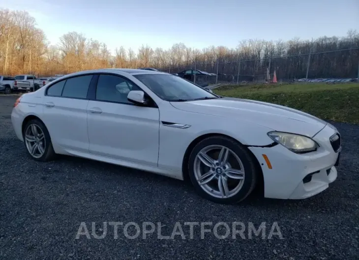 BMW 640 XI GRA 2015 vin WBA6B8C52FD453870 from auto auction Copart