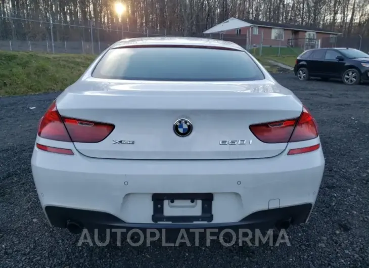 BMW 640 XI GRA 2015 vin WBA6B8C52FD453870 from auto auction Copart