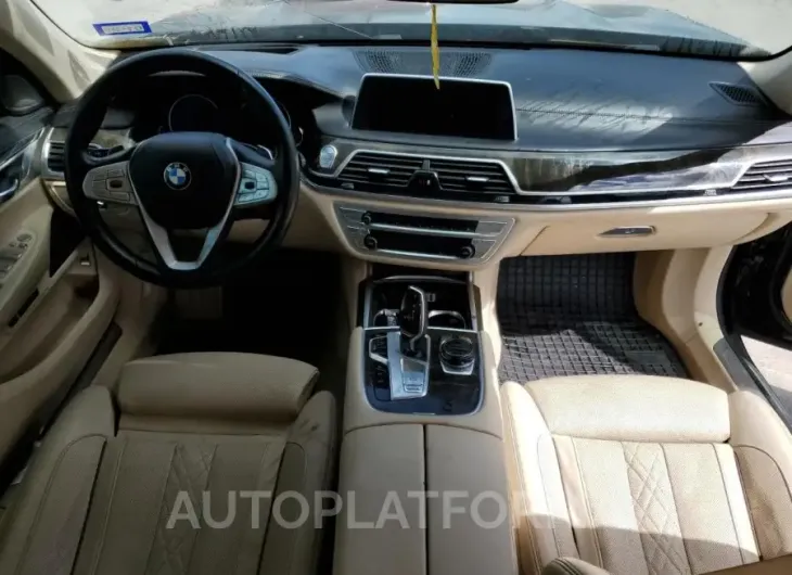 BMW 740 I 2016 vin WBA7E2C53GG738912 from auto auction Copart