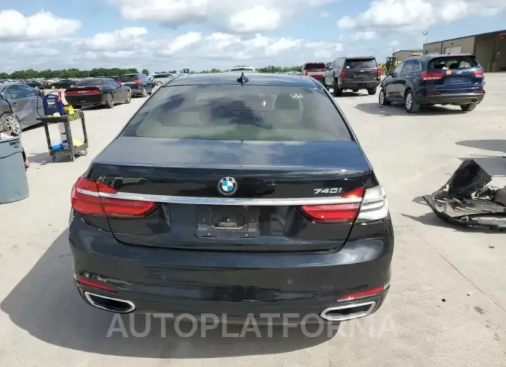 BMW 740 I 2016 vin WBA7E2C53GG738912 from auto auction Copart