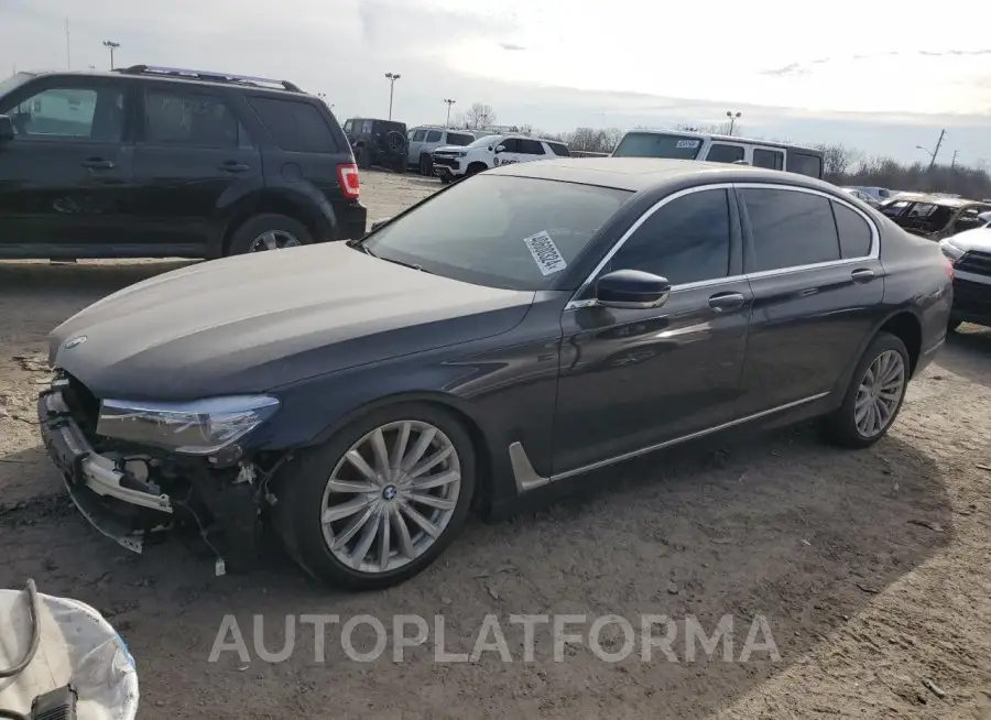 BMW 740 XI 2019 vin WBA7E4C56KGV28714 from auto auction Copart