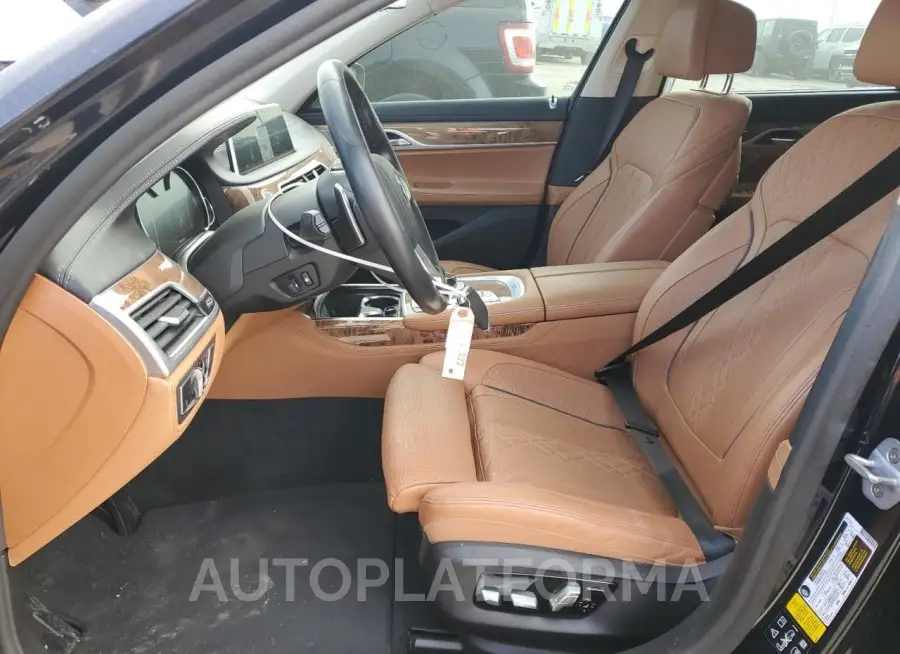 BMW 740 XI 2019 vin WBA7E4C56KGV28714 from auto auction Copart