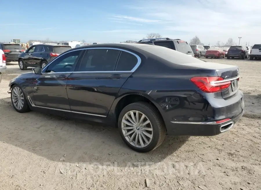 BMW 740 XI 2019 vin WBA7E4C56KGV28714 from auto auction Copart