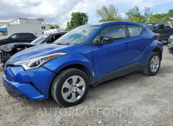 TOYOTA C-HR XLE 2019 vin NMTKHMBX6KR074492 from auto auction Copart