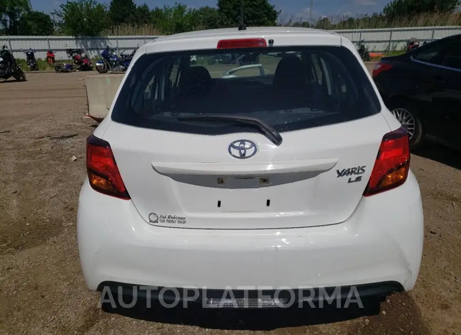 TOYOTA YARIS L 2017 vin VNKKTUD30HA071210 from auto auction Copart