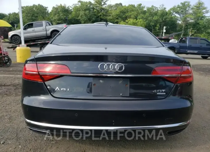 AUDI A8 L QUATT 2015 vin WAU32AFD4FN013396 from auto auction Copart