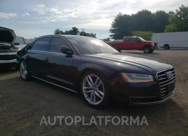 AUDI A8 L QUATT 2015 vin WAU32AFD4FN013396 from auto auction Copart