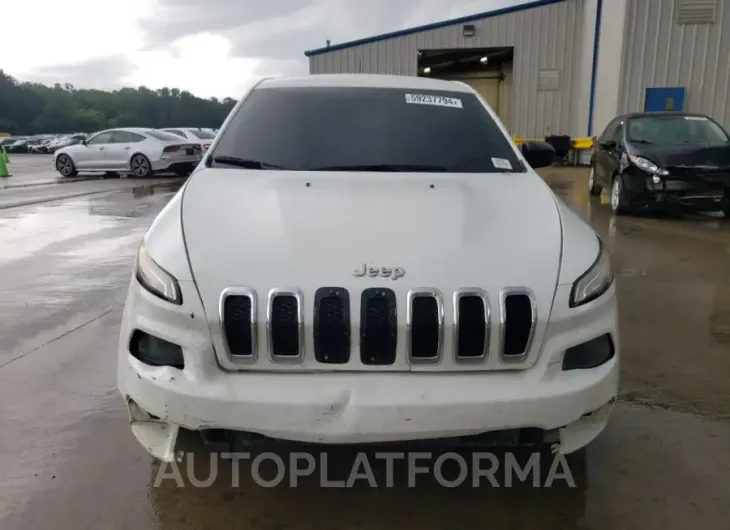 JEEP CHEROKEE S 2016 vin 1C4PJLAB5GW107582 from auto auction Copart