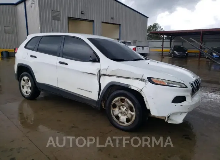 JEEP CHEROKEE S 2016 vin 1C4PJLAB5GW107582 from auto auction Copart