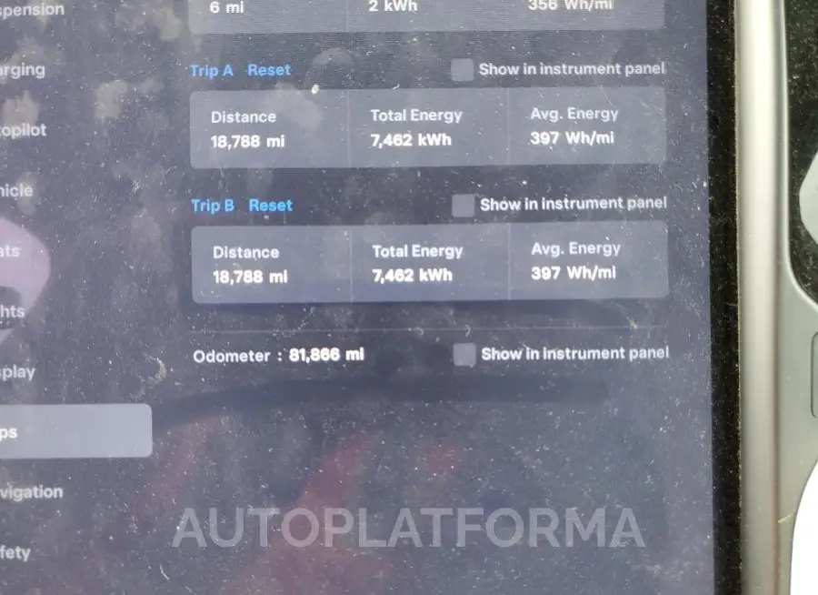 TESLA MODEL X 2020 vin 5YJXCBE26LF235648 from auto auction Copart