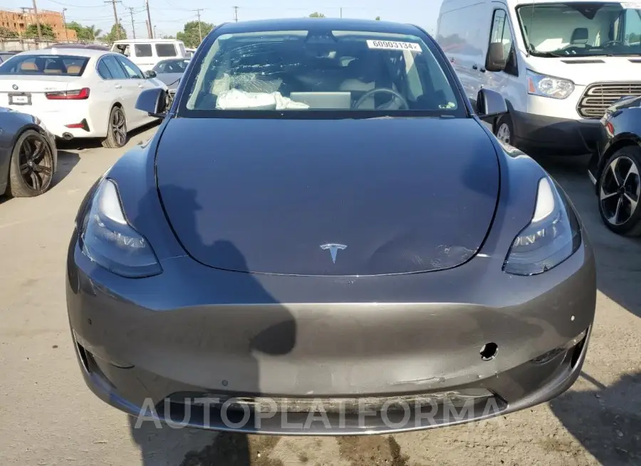 TESLA MODEL Y 2022 vin 7SAYGDEF3NF348289 from auto auction Copart