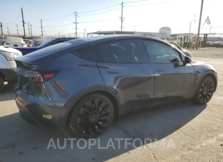 TESLA MODEL Y 2022 vin 7SAYGDEF3NF348289 from auto auction Copart