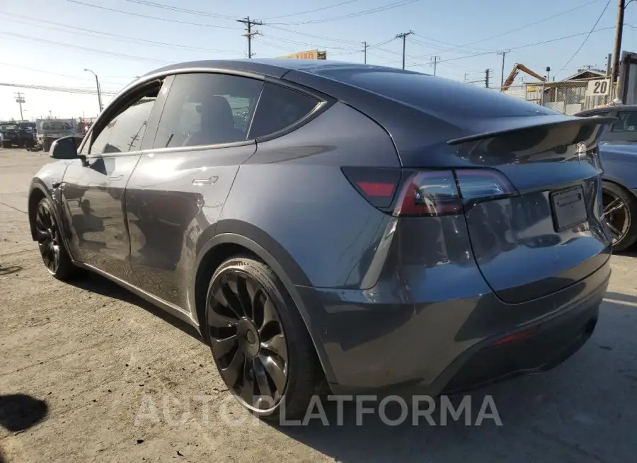 TESLA MODEL Y 2022 vin 7SAYGDEF3NF348289 from auto auction Copart