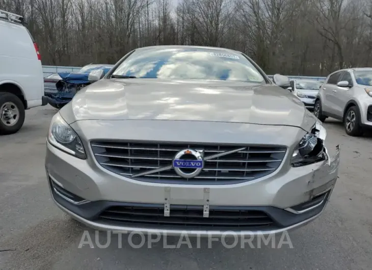 VOLVO S60 PREMIE 2016 vin YV126MFK7G2411461 from auto auction Copart