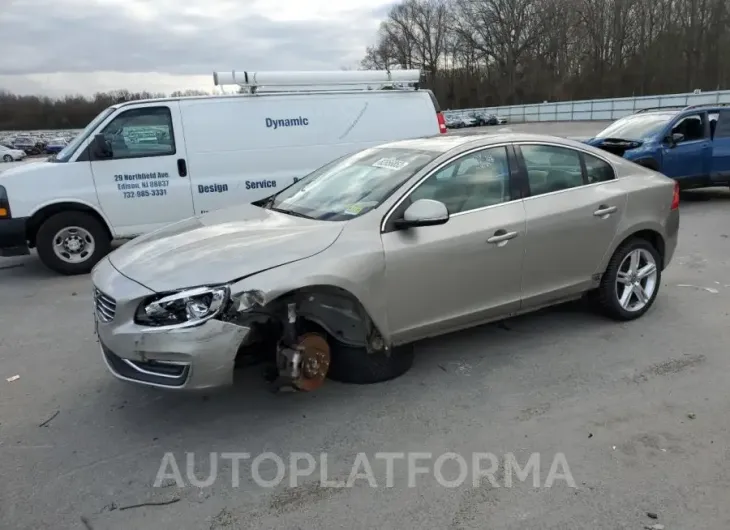 VOLVO S60 PREMIE 2016 vin YV126MFK7G2411461 from auto auction Copart