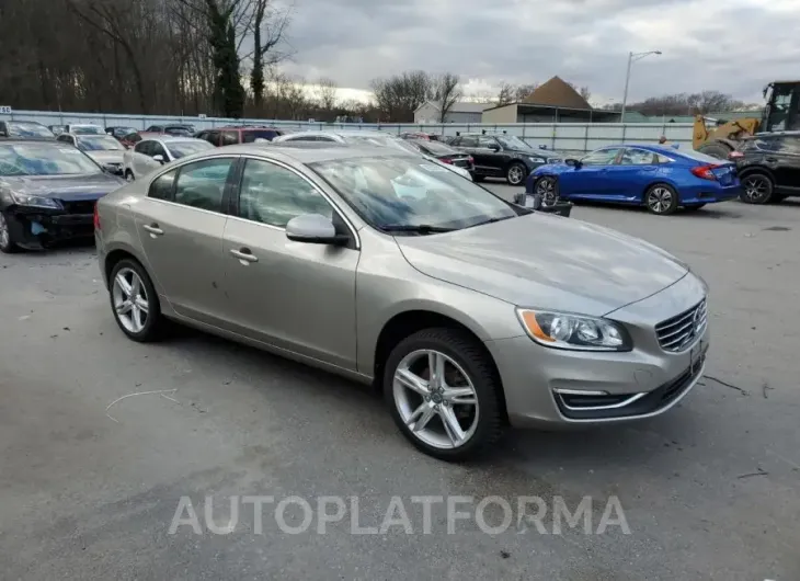 VOLVO S60 PREMIE 2016 vin YV126MFK7G2411461 from auto auction Copart