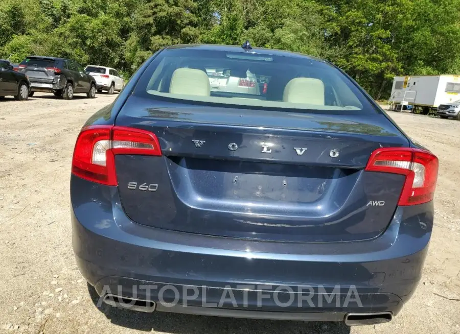 VOLVO S60 PREMIE 2015 vin YV1612TB2F1302158 from auto auction Copart