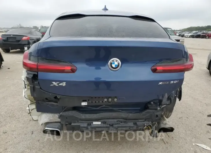 BMW X4 XDRIVE3 2022 vin 5UX33DT06N9K67247 from auto auction Copart