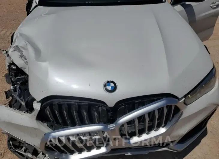 BMW X6 XDRIVE4 2021 vin 5UXCY6C01M9F47382 from auto auction Copart