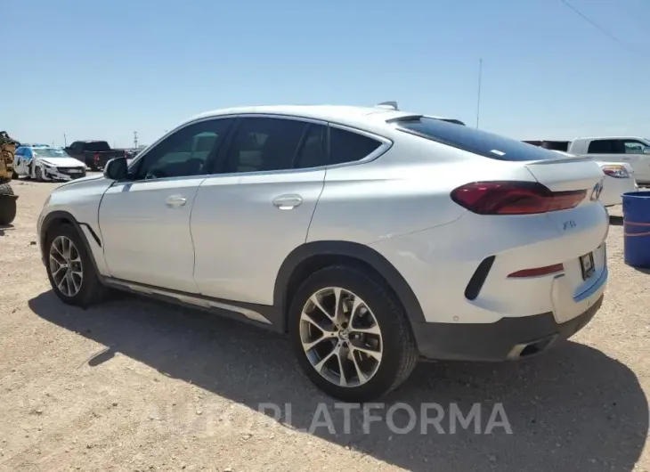 BMW X6 XDRIVE4 2021 vin 5UXCY6C01M9F47382 from auto auction Copart