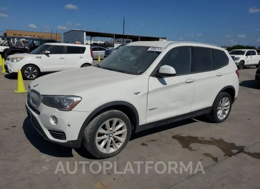 BMW X3 SDRIVE2 2017 vin 5UXWZ7C3XH0V89308 from auto auction Copart