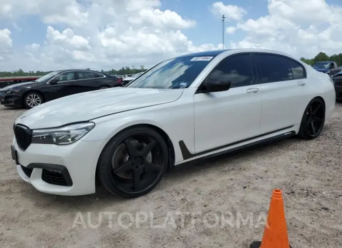 BMW 740 I 2019 vin WBA7E2C53KB218344 from auto auction Copart