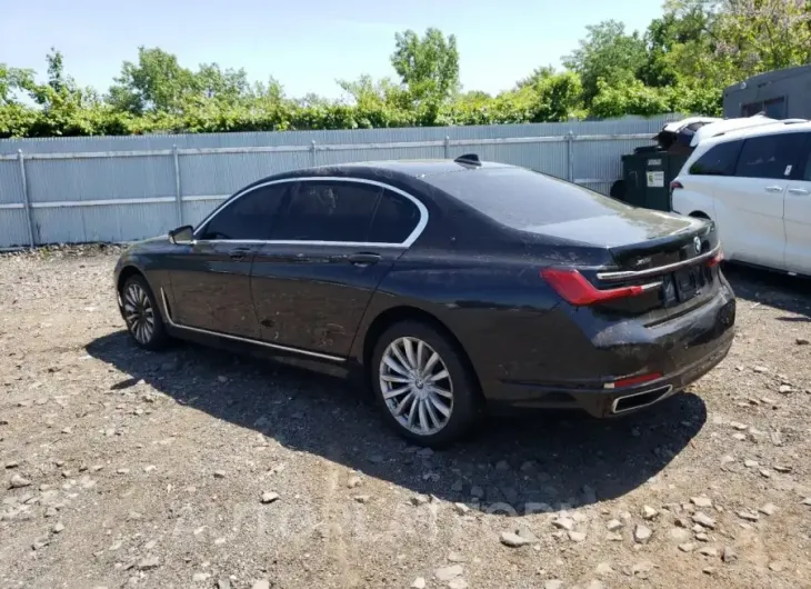 BMW 740 XI 2022 vin WBA7T4C09NCG86294 from auto auction Copart