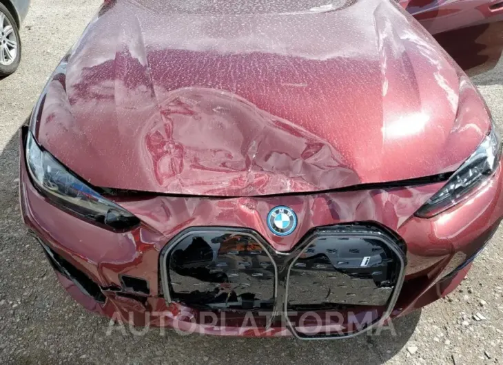 BMW I4 EDRIVE4 2024 vin WBY73AW07RFR70455 from auto auction Copart