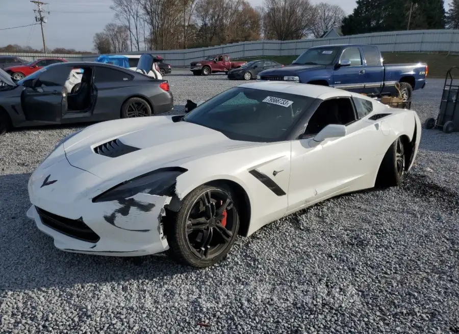 CHEVROLET CORVETTE S 2016 vin 1G1YB2D72G5116192 from auto auction Copart