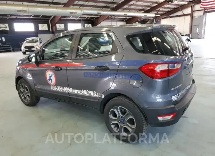 FORD ECOSPORT S 2021 vin MAJ3S2FE0MC454717 from auto auction Copart