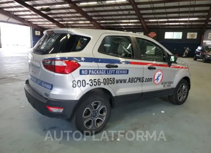 FORD ECOSPORT S 2021 vin MAJ3S2FE7MC452978 from auto auction Copart