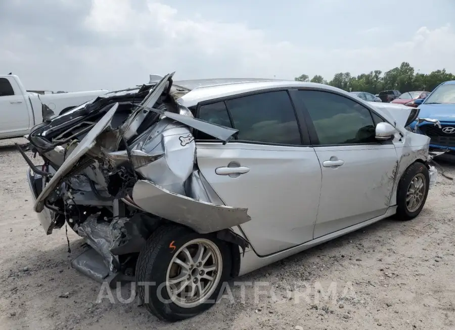 TOYOTA PRIUS 2016 vin JTDKBRFU7G3526023 from auto auction Copart